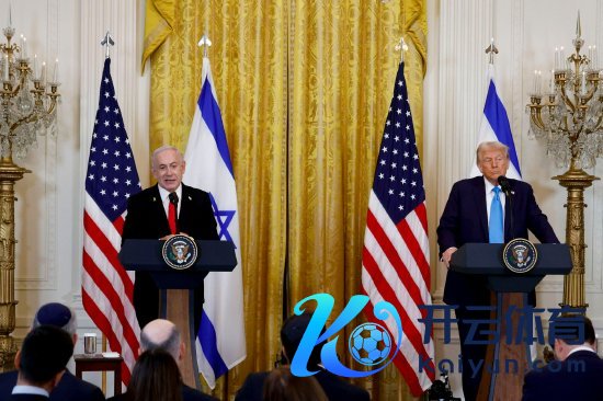 内塔尼亚胡和特朗普 2月4日在华盛顿